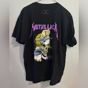 Metallica Harvester of Sorrow Damaged Justice Heavy Metal T-Shirt